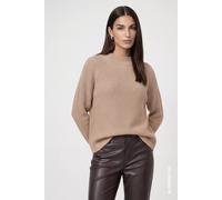 monari - Strickpullover mit Stehkragen cappuccino - Gr. - 40
