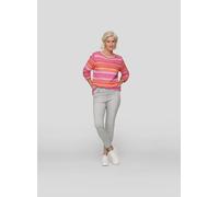 Rabe Pullover Gestreift in Orange für Damen