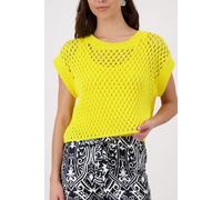 monari - Pullunder mit Ajour-Struktur sunshine - Gr. - 44