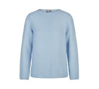 Strickpullover RABE "Pullover", Damen, Gr. 46, hellblau, Obermaterial: 52% Polyester, 42% Baumwolle, 6% Sonstige Fasern, unifarben, gerade, Pullover Strickpullover (28006919-46) hellblau