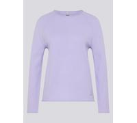 Rundhalspullover RABE, Damen, Gr. 46, flieder, Strick, Obermaterial: 60% Baumwolle, 40% Polyacryl, unifarben, regular fit normal, Rundhals, gerader Abschluss, Pullover Rundhalspullover (95600155-46) f