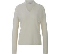 Pullover aus 100% Premium-Kaschmir Modell Vivien Peter Hahn Cashmere weiss 42