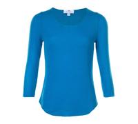 Pullover aus 100% Premium-Kaschmir Peter Hahn blau 46