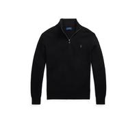 Pullover aus Baumwollpiqué S Black