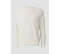 Pullover aus Moulinéstrick mit Crew Neck und Raglanärmeln XL creme 2178364.03X0.XL
