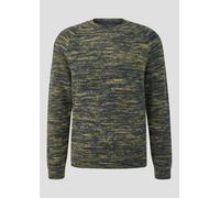 Pullover aus Wollmix in Bouclé-Optik 3XL blau|gelb 2172263.58X0.3XL