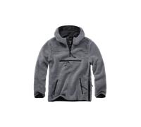 Brandit Teddyfleece Worker Pullover Anthrazit Größe M