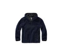 Brandit Teddyfleece Worker Pullover, Farbe: Navy, Größe: M