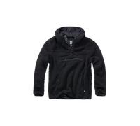 Brandit Pullover Teddyfleece Worker Schwarz Größe M