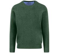 Pullover - Casual Fit - Rundhals-Ausschnitt - grün Fynch-Hatton