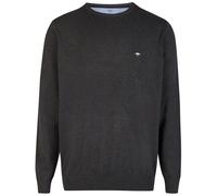 Pullover - Casual Fit - Rundhals-Ausschnitt - schwarz Fynch-Hatton