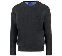 Pullover - Casual Fit - Rundhals-Ausschnitt - schwarz Fynch-Hatton