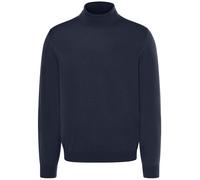 Pullover - Classic Fit - Rollkragen - Merinowolle - dunkelblau MAERZ Muenchen