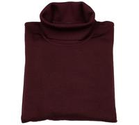 Pullover - Classic Fit - Rollkragen - Merinowolle - dunkelrot MAERZ Muenchen