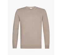 Profuomo Luxury Regular Fit Pullover beige, Einfarbig