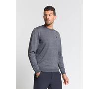 No Excess Regular Fit Pullover blau, Einfarbig