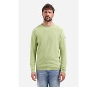 No Excess - Pullover Crewneck Garment Dyed + Stone Washed green - Gr. - XXL