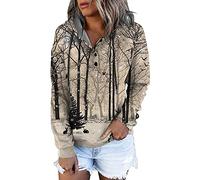 Pullover Damen mit Kapuze schwarz Sweatshirt Damen ohne Kapuze 4XL Damen Tshirt Langarm 5XL Glitzer Oberteil Damen Poloshirt Shirt Tshirt Damen XL