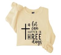 Pullover Damen Women's BE The Light Casual Long Sleeved Hooded Sweatshirt Sweatshirt Ohne Kapuze (Beige, M)