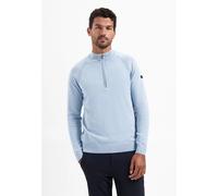 Pullover Half Zip High Collar Solid M