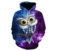 Pullover Herren 3D-Druck Muster Lustiges Herren Streetwear Mode Modern Kordelzug Herren Hoodie Outdoor Training Laufen Herren Sweatshirt A-1 4XL