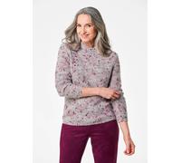 Pullover in Bouclé-Optik grau 52
