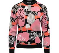 Pullover in modischem Print "Treenara" Black XS