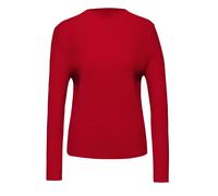 Pullover in Rippstruktur Rot 40