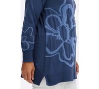 Pullover jeansblau-gemustert 52/54