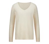 Pullover Kaschmir Peter Hahn weiss 38