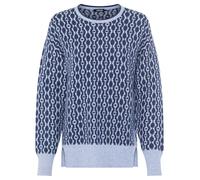 Olsen - Pullover Long Sleeves indigo denim mel. - Gr. - 46