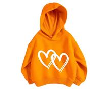 Pullover Mädchen Hoodie Niedlicher Katzen-Druck Lässig Locker Kapuzenpullover Frühling Herbst Langarm Pullover Sweatshirt mit Kapuzen Langarmshirt Oberteile für 3-12 Jahre (Z2-WH4, 8-9 Years)