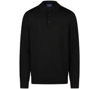 Pullover - Merinowolle - Polokragen - schwarz Marvelis