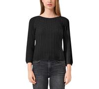 qs - Strickpullover schwarz - Gr. - M