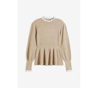 Pullover mit Blusen-Einsatz 36/38 (S)