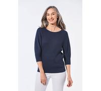 Pullover mit Fledermausärmeln blau 44/46