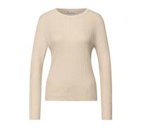 Street One Damen Pullover mit Rippstruktur