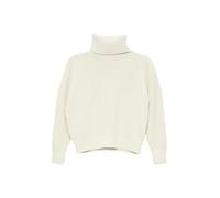 s.Oliver Junior Mädchen 2153053 Pullover mit Rollkragen, Weiß 805, 134/140