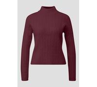 Pullover mit Zopfmuster XS rot 2173025.3900.XS