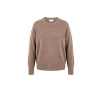 PULLOVER O-NECK WOOL COTTON MIX L