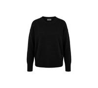 FYNCH-HATTON - PULLOVER O-NECK WOOL COTTON MIX black - Gr. - 3XL