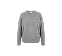 FYNCH-HATTON - PULLOVER O-NECK WOOL COTTON MIX silver - Gr. - 3XL