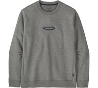 Patagonia 95 Oval Logo Uprisal Crew Sweater gravel heather Herren Gr. XL