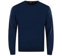 Pullover - Regular Fit - Rundhals - blau Hajo