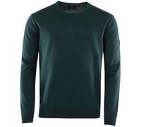 Pullover - Regular Fit - Rundhals - dunkelgrün Hajo