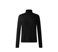 MAERZ Regular Fit Damen Rollkragenpullover schwarz, Einfarbig