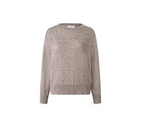 MAERZ Muenchen - Pullover Rundhals 1/1 Arm pale brown