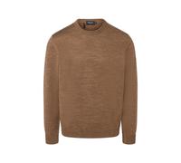 Strickpullover MAERZ MUENCHEN "Maerz Muenchen 490500 Strickpullover Herren Bekleidung", Herren, Gr. 50, braun, 100% Wolle, Rundhals, Pullover Strickpullover (86501529-50) braun