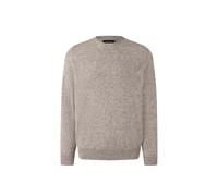 Strickpullover MAERZ MUENCHEN "Maerz Muenchen 432800 Pullover Herren Bekleidung", Herren, Gr. 50, braun, 88% Baumwolle, 12% Leinen, Rundhals, Pullover Strickpullover (32841760-50) braun