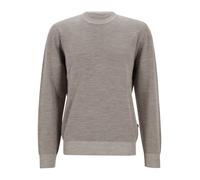 MAERZ Superwash Classic Fit Pullover beige, Einfarbig